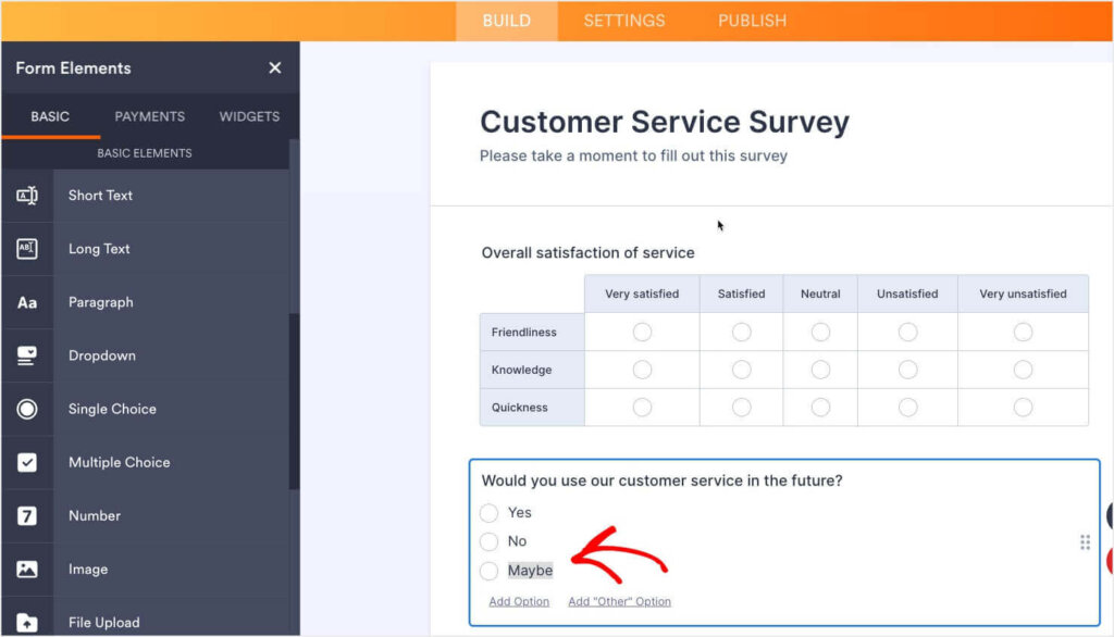 jotform-online-survey-tool - OptinMonster Jotform's visual builder for its online survey tools