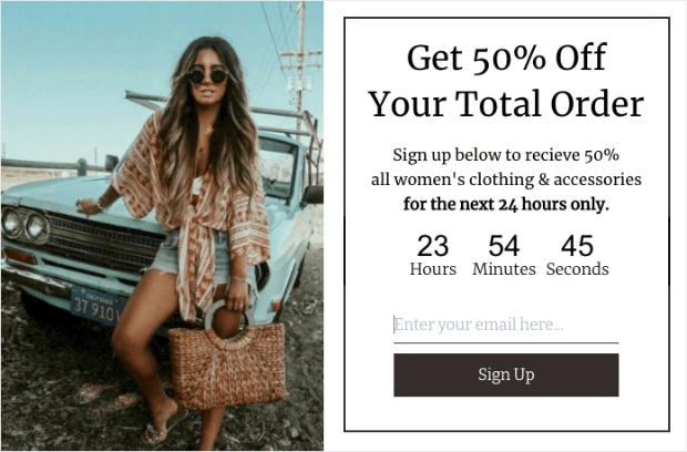 CM Commerce popup demo-min - OptinMonster CM Commerce popup demo