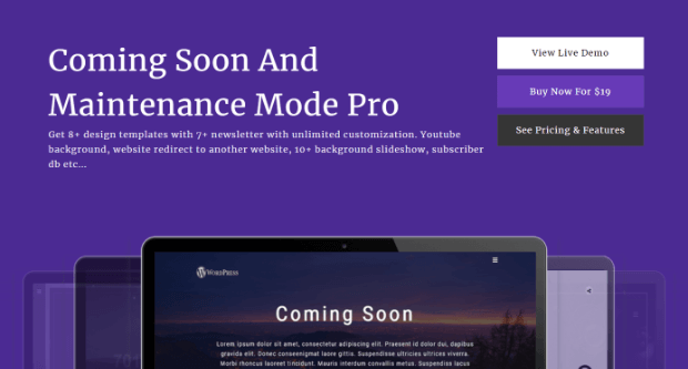 coming-soon-page-maintenance-mode-plugin-2 - OptinMonster coming soon page & maintenance mode plugin