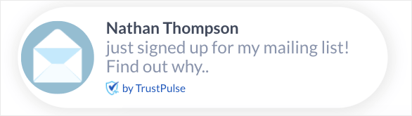 Shopify email marketing trustpulse notification-min - OptinMonster Shopify email marketing trustpulse notification